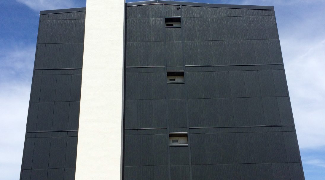 Fassade Kollektives Wohnen, Buzançais - Verkleidung mit Unterkonstruktion (VmU) - Architekten Cabinet Devaux Salles