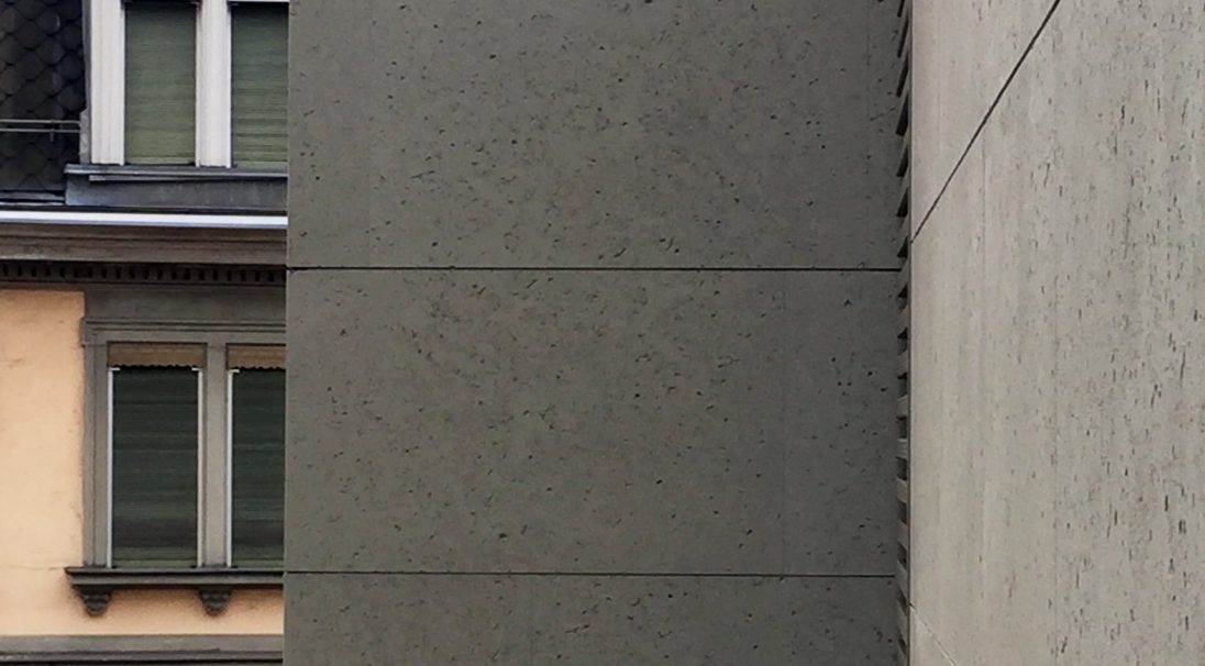Fassade Zürich Universität, Schweiz - Verkleidung mit Unterkonstruktion (VmU) - Architektur