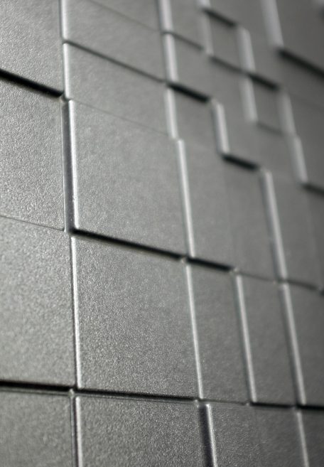 Aspects minéraux Carea Graf 100 et Graf 200, pour une façade graphique et urbaine (bardage avec ossature et sans ossature, vêture)
